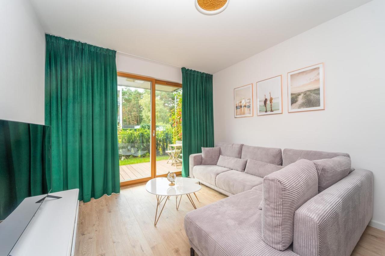 Nadmorski Dwor - Green Apartment غدانسك المظهر الخارجي الصورة