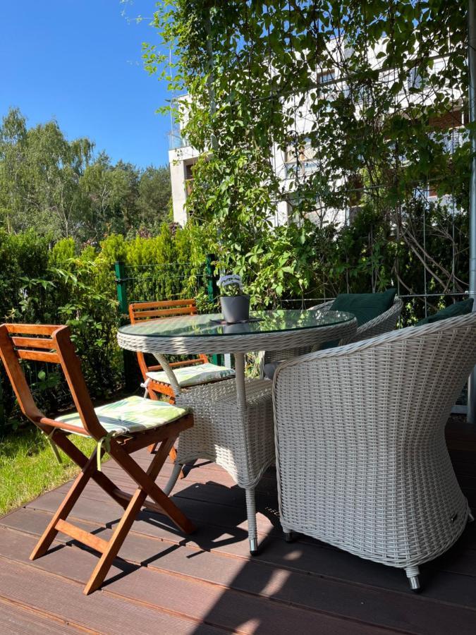 Nadmorski Dwor - Green Apartment غدانسك المظهر الخارجي الصورة